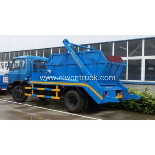 Economical dongfeng 10cbm skip waste truck for sale